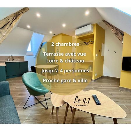 T3 Climatise Face Loire Et Chateau L'Appart Du 4-1 Amboise Exterior photo
